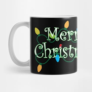 Merry Christmas and Lights Mug